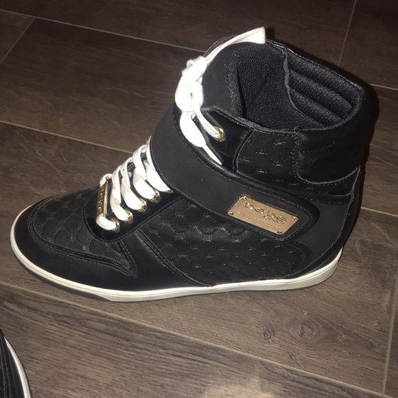 Bebe Sport limited edition sneaker wedges. main image 0